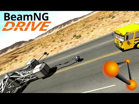 Giant Spinner Of Death BeamNG DRIVE|The Giant Spinner Death Chain