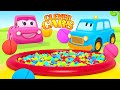 Car Cartoons For Kids NEW FULL EPISODE Clever Cars For Kids Street Vehicles Trucks For Kids