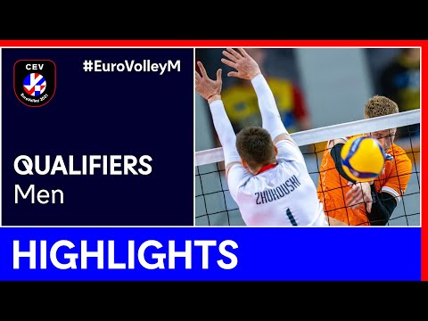 Croatia vs. The Netherlands Highlights - #EuroVolleyM Qualifiers