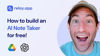How to build your own AI Notetaker - for free!