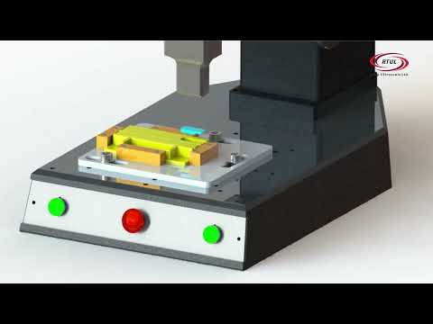 Ultrasonic plastic welding machine