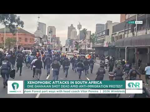 GHANAIAN SHOT D$$D IN SOUTH AFRICA: Tragic Killing During June 30 Anti-Foreigner Protest