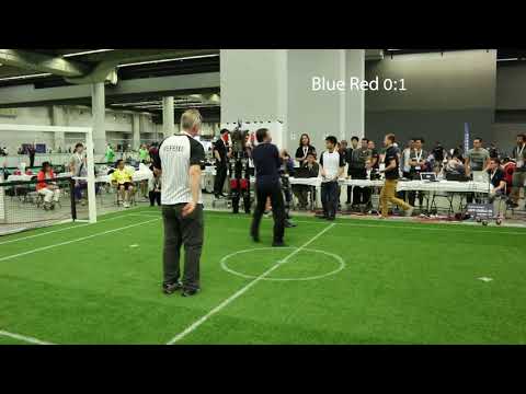Sweaty & Tsinghua (CHN) vs. IRC (IRN) & HERoEHS (KOR) | RoboCup 2018 Montréal | Sweaty