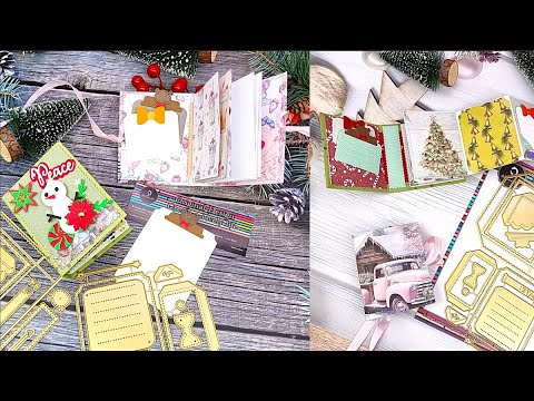 Z fold mini album tutorial | Book Jacket Template - #Alinacutle #minialbum #papercraft #amazon #temu