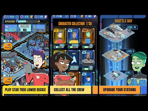 Star Trek Lower Decks Mobile Mobile Game | Gameplay Android & Apk - YouTube