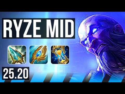 RYZE vs SYLAS (MID) | KR Master | 25.20