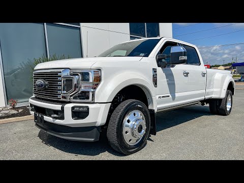 2022 Ford F-450 Platinum Review! Exterior, Interior, Tech!