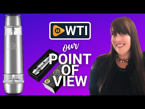 2 in 1 Electric Salt and Pepper Grinder Set - WTI product video review