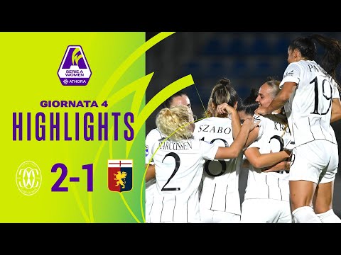 Como W. - Genoa 2-1 | Nischler and Pavan score in the Larian victory | #SerieAWomenAthora