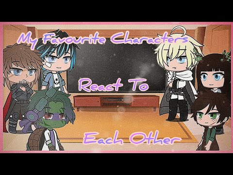 My Favourite Characters React To Each Other || part 1/6 || Frankenstein Family (anime)