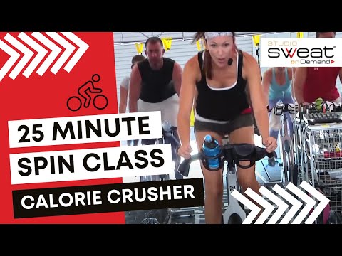 Under 30 Minute Spin Class | Cardio CALORIE CRUSHER - FREE Online Spin® Class