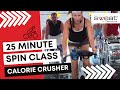 Under 30 Minute Spin Class Cardio CALORIE CRUSHER FREE Online Spin Class