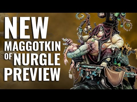 Disgustlingly GOOD New Maggotkin Of Nurgle Miniatures Previewed For Warhammer Age Of Sigmar