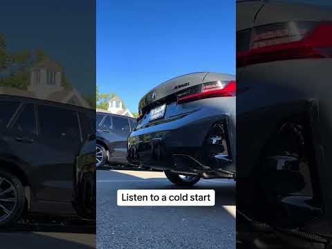 Listen to the M Performance Exhaust on the 2025 BMW M340i!