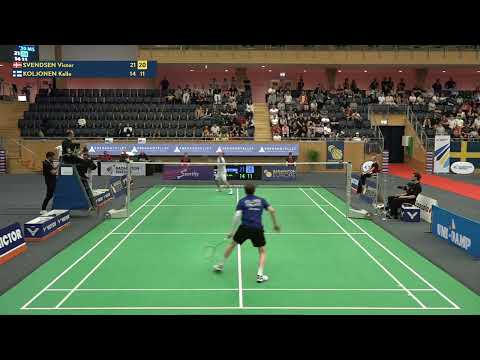 Match Point - Victor Svendsen vs Kalle Koljonen - MS, Final - Swedish Open 2023