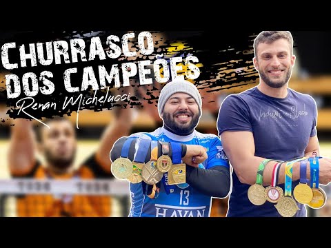 Churrasco dos Campeões! Renan Michelucci Campeão