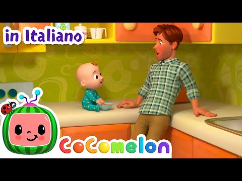 Johny Johny  sì papà | CoComelon Italiano - Canzoni per Bambini