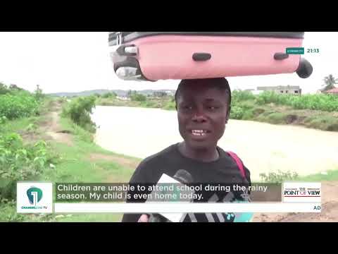 WATCH: Bernard Avle Maps Flood-Prone Areas Across Accra After Heavy Rains | Point of View