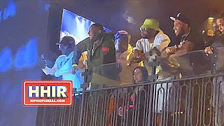 FABOLOUS, MAINO &amp; GOODZ IRVING PLAZA VIP SECTION REACTION TO MOOK&#39;S SMD OPENING BARS VS GEECHI!!!