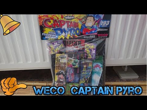 Captain Pyro | Kat 1 Jugendfeuerwerk Sortiment | - Silvesterfreak HD