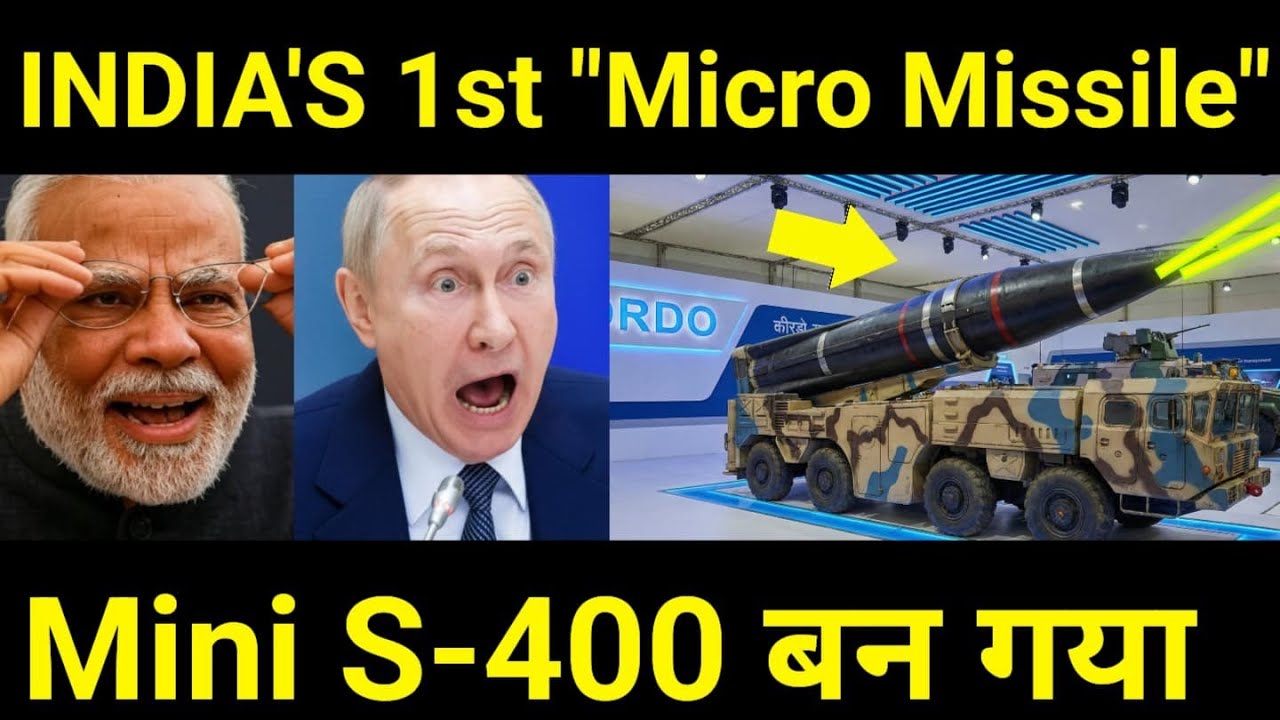 रातों-रात रूस देखता रहा 🔥 INDIA'S 1st autonomous "Micro rocket" by Bangaluru Scientist