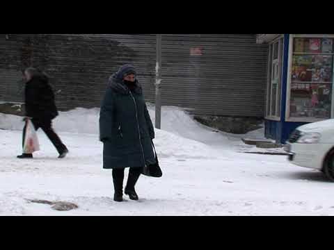 В Курске снегопад привел к пробкам на дорогах
