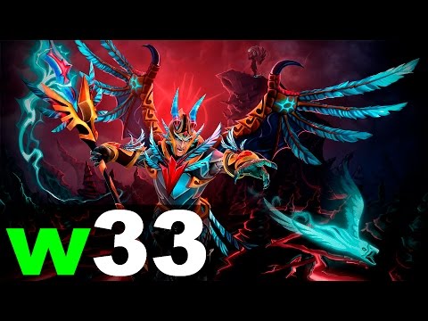 Carry Skywrath Mage by w33 7.02 | pro Gameplay | Highlights — Dota 2 (2017)