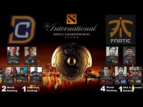 DC Vs FNATIC Semi Final Game 1 || 13 Agustus 2016 [The International 2016]