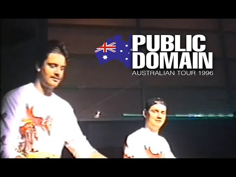 Public Domain Australian tour 1996 behind the scenes
