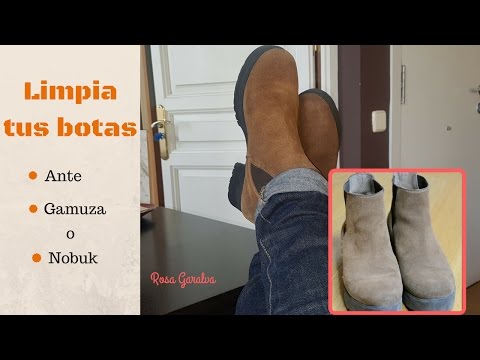 Cómo limpiar tu calzado de ante o gamuza