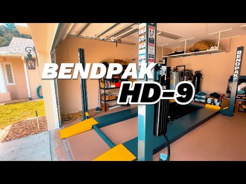 Bendpak HD-9 4 Post Lift Garage Parking Residential Storage