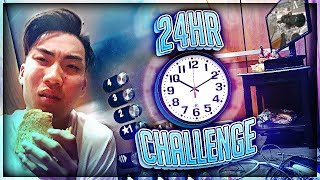 STUCK IN ELEVATOR FOR 24 HOURS CHALLENGE *ALMOST DIED*