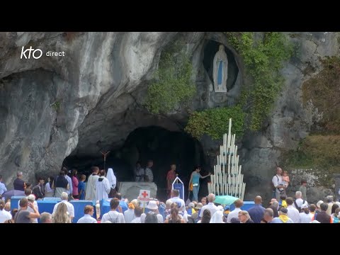 Chapelet du 6 août 2025 à Lourdes