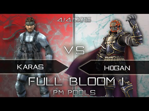 Full Bloom I - PM Pools - Karas (Snake) vs. h0gan (Ganondorf)