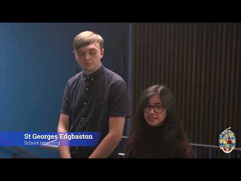 St George's School Edgbaston, School Recycling Team at Next Generation Awards S-F 2023