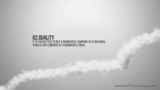 WARREN BUFFET TOP 5 QUOTES ON INVESTING