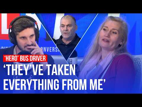 The hero bus driver fired for stopping a robbery