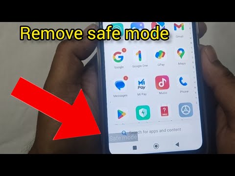 Safe Mode Mi | Mi Safe Mode Disable | Safe Mode Off Redmi In Kannada