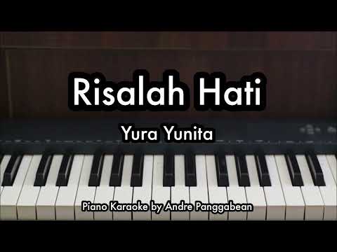 Risalah Hati - Yura Yunita | Piano Karaoke by Andre Panggabean