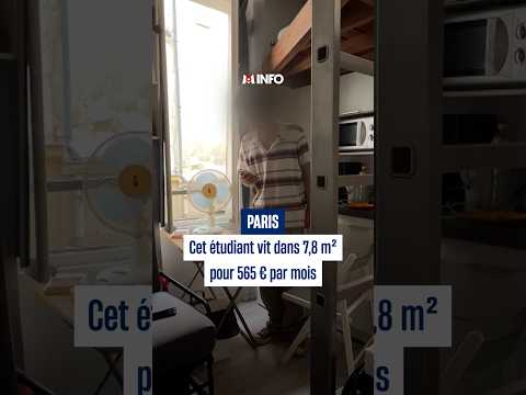 Une pièce de 7,8 m² louée illégalement à un étudiant à Paris