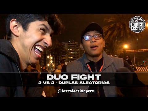 🤣🔥​​ JUAN & BRAIN vs MORENO & 00 - FINAL | 👥 LARCOLECTIVO: DUO FIGHT - 2vs2 RANDOM 💥 #FREESTYLE