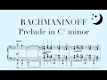 Rachmaninoff Prelude in C-sharp minor, Op. 3 no. 2 - Easy Arrangement