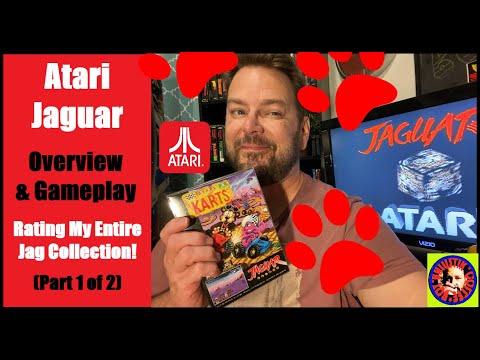 BCB #57 - Atari Jaguar - Overview & Gameplay - Rating My Entire Jag Game Collection! (Part 1 of 2)