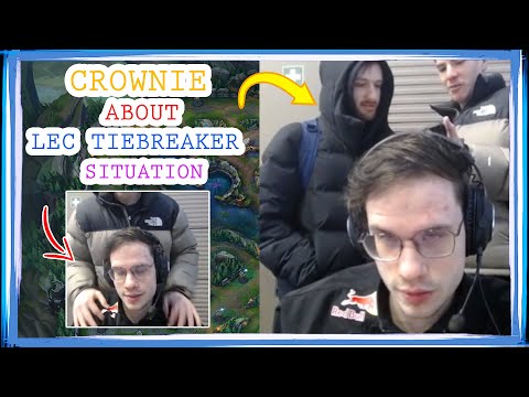 LR Crownie About LEC TIEBREAKER Situation 🤔 ft. Velja and Nemesis