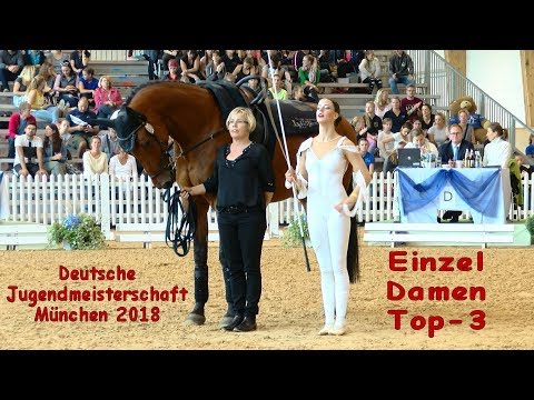 DJM München 2018 - Einzelvoltigieren Damen Top 3