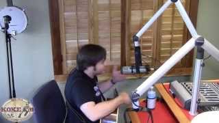 Adam Hood sings &quot;He Did&quot; on KOKEFM