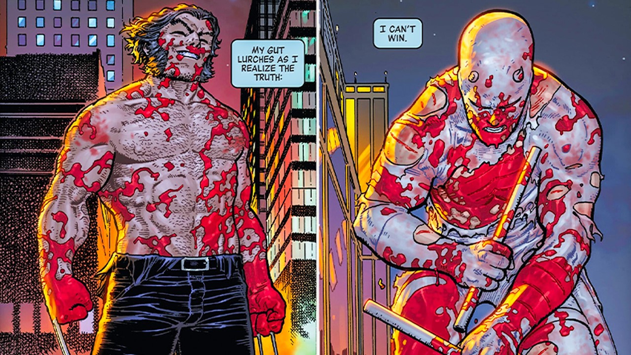 Wolverine humbles Daredevil