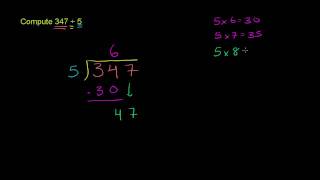 Dividing Whole Numbers and Applications 3