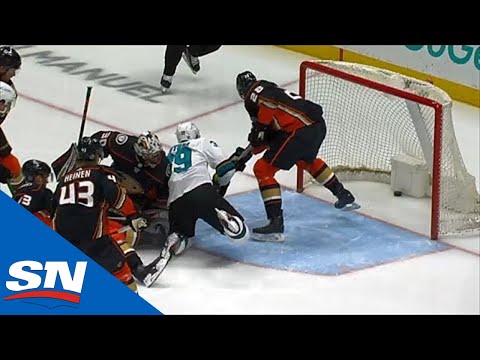 Logan Couture Opens Scoring 11 Seconds Into Game Against Ducks