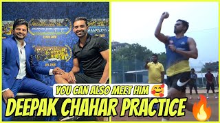 Deepak Chahar Bowling at Chennai | CSK IPL 2023 | Yellove Versions
